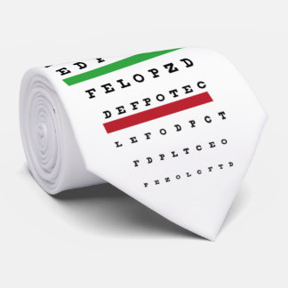 OPUS Snellen Eye Chart - Double Sided Tie