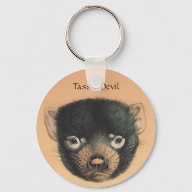 OPUS Tassie Devil Keychain (Front)