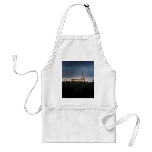 oquirrh mountain lds utah temple adult apron (Front)