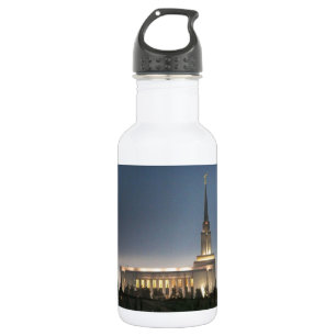 oquirrh mountain lds utah temple stainless steel water bottle