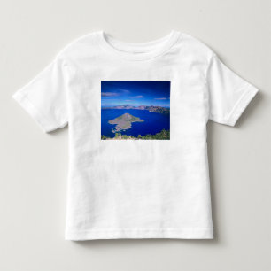 OR, Crater Lake NP, Wizard Island and Crater Toddler T-shirt
