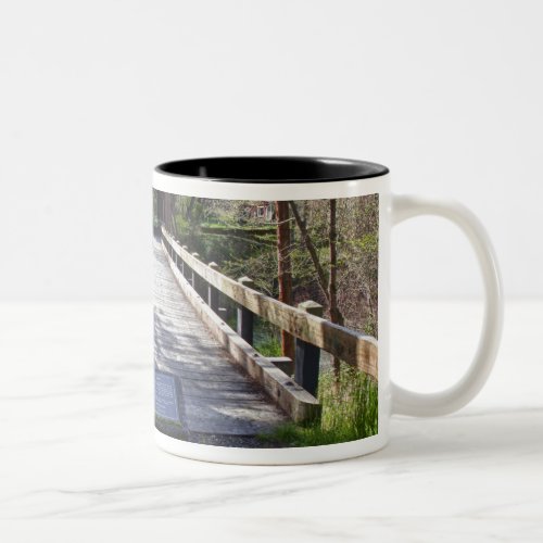 OR Jackson County McKee Covered Bridge Two_Tone Coffee Mug