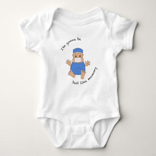OR mommy Baby Bodysuit