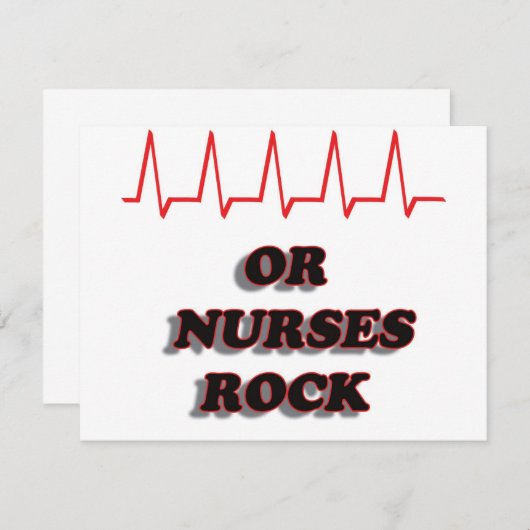 OR NURSES ROCK (Front/Back)