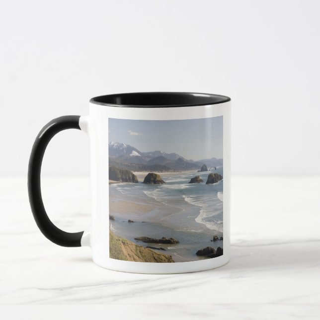 OR, Oregon Coast, Ecola State Park, Crescent Mug (Left)