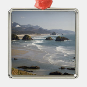 OR, Oregon Coast, Ecola State Park, view of Metal Ornament