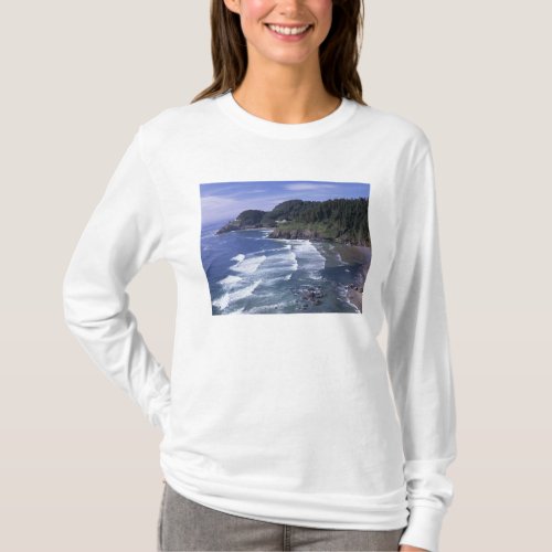OR Oregon Coast Heceta Head Lighthouse on T_Shirt