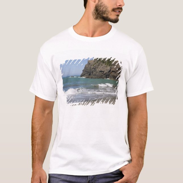 OR, Oregon Coast, Whaleshead Beach, South T-Shirt (Front)