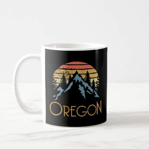 Or Oregon Mountains Outdoor Adventure  Coffee Mug