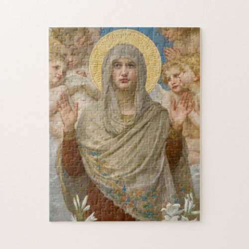 Ora Pro Nobis by William Bouguereau Jigsaw Puzzle