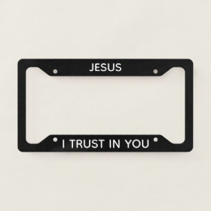Ora Pro Nobis Catholic Prayer License Plate Frame