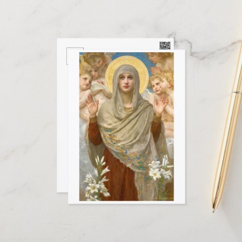 Ora Pro Nobis  William Bouguereau  Postcard