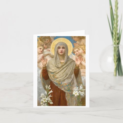 Ora Pro Nobis  William Bouguereau  Thank You Card