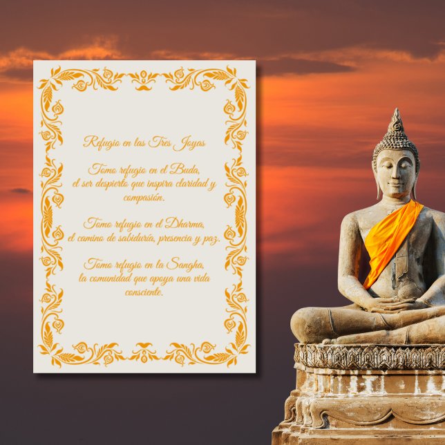 Oración Refugio Tres Joyas – Versión Adulta Poster (Creator Uploaded)