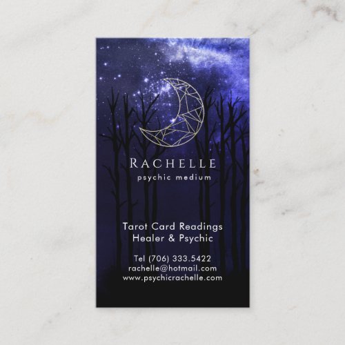 Oracle and Psychic Celestial Business Cards