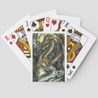Oracle dragon playing cards