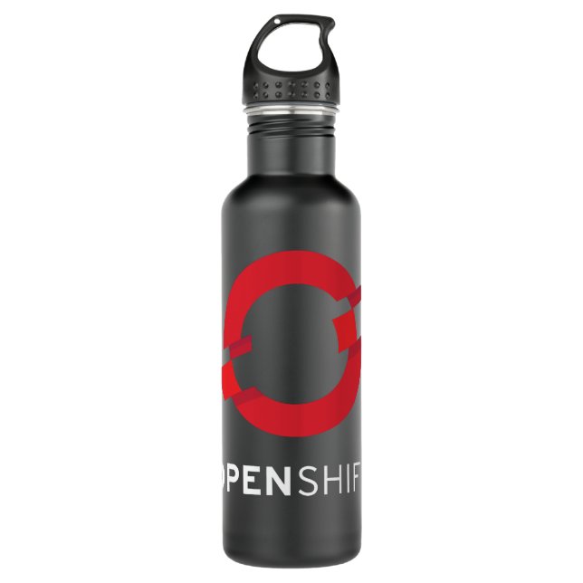 oracle logo Classic T Shirt Stainless Steel Water Bottle (Front)