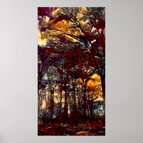 Oracle Woods II Nature of the Minds Eye Matte Poster
