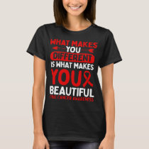 Oral Cancer Awareness Day Fighter Cancer Survivor T-Shirt
