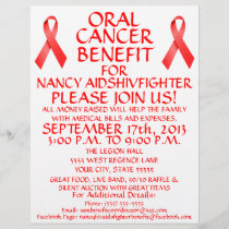 Oral Cancer Benefit Flyer