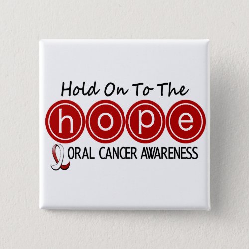 Oral Cancer HOPE 5 Button