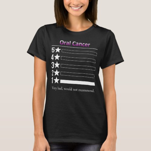 Oral Cancer Very bad would not recommend T_Shirt