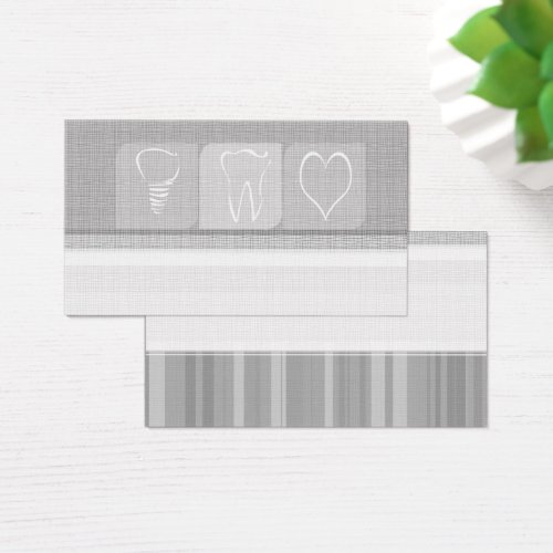 Implant Dentist Business Card Template