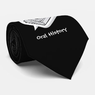 Oral History Neck Tie