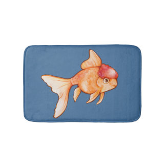 Oranda Goldfish Bath Mat