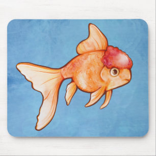 Oranda Goldfish Mouse Pad