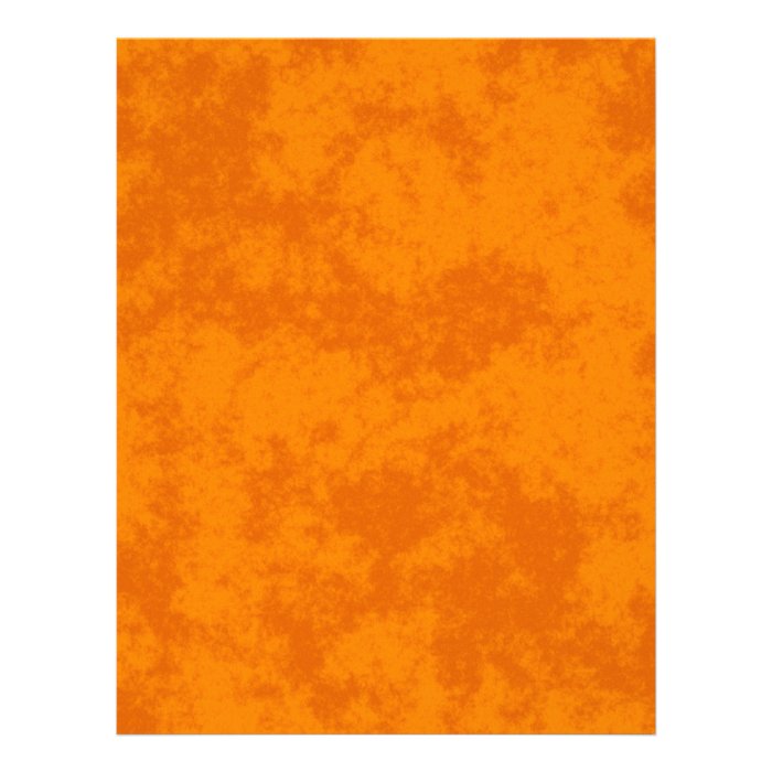 Orange2 Soft Grunge Design Personalized Letterhead