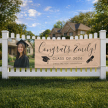 ORANGE 2026 | Graduation Banner with Photo
