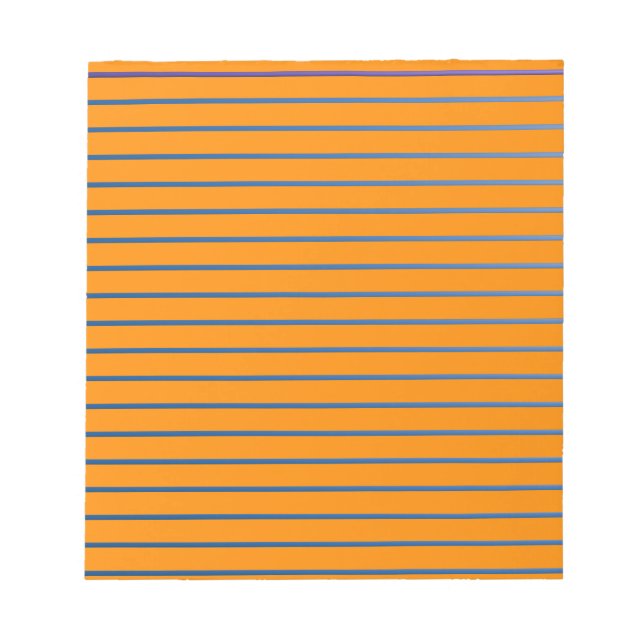 Orange 5.5" x 6" Notepad - 40 pages (Front)