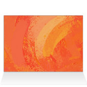 Orange 60 Decade Birthday Cards (Inside Horizontal (Top))
