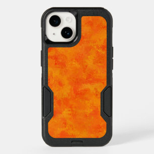 Orange Abstract Pattern  OtterBox iPhone 14 Case
