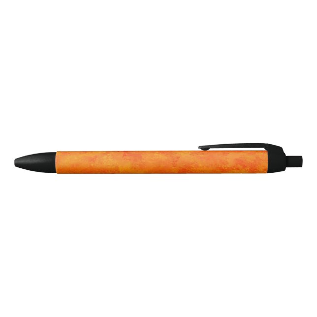 Orange Abstract Pattern Pen (Top)