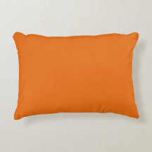 Orange Accent Pillow 16" x 12"