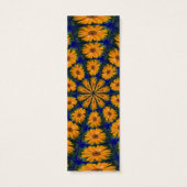 Orange African Daisy, Bookmark (Back)