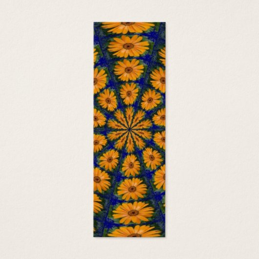Orange African Daisy, Bookmark (Front)