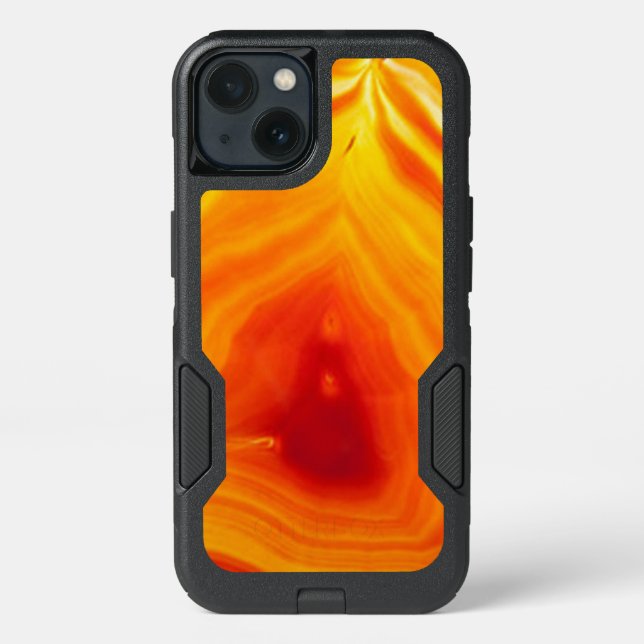Orange Agate Otterbox Phone Case (Back)