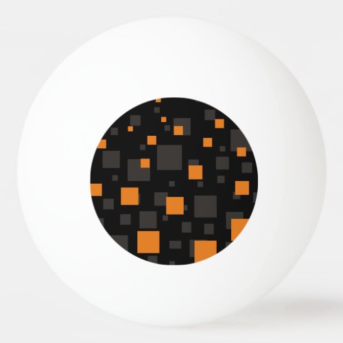 Orange alert float abstract Halloween black box Ping Pong Ball