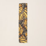 Orange and Black Monarch Butterfly Chiffon Scarf<br><div class="desc">Here is a gorgeous chiffon scarf which features a design of lovely Monarch Butterflies (Danaus plexippus) in colors of orange,  yellow,  gold,  black,  brown and white. The fabulous markings resemble an artistic abstract pattern. What a wonderful idea for an entomologist or butterfly enthusiast!</div>