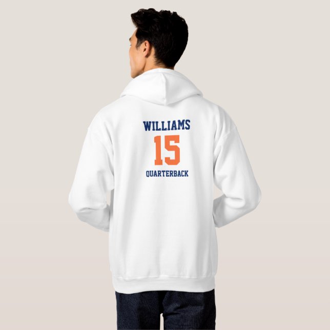Orange and Blue Hoodie (Back Full)