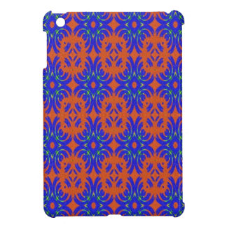 Orange and blue pattern case for the iPad mini