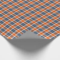 Orange and deals blue wrapping paper