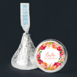Orange and Bright Pink Floral Bridal Shower Hershey®'s Kisses®<br><div class="desc">Delight your bridal shower guests with the irresistible Orange and Bright Pink Floral Bridal Shower Hershey's Kisses! These captivating Hershey's Kisses are a sweet way to elevate the style and flavor of your bridal shower. The cheerful floral design sets the tone for a joyful, summer-inspired event, while the rich chocolate...</div>