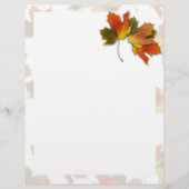 Orange And Golden Autumn Leaves (Front)