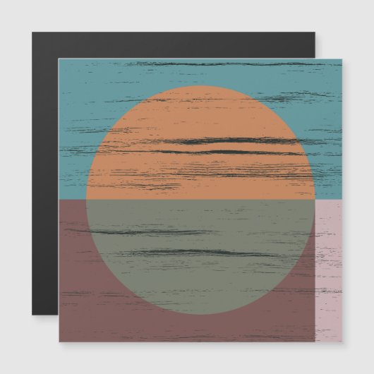 Orange And Green Circle (Front/Back)