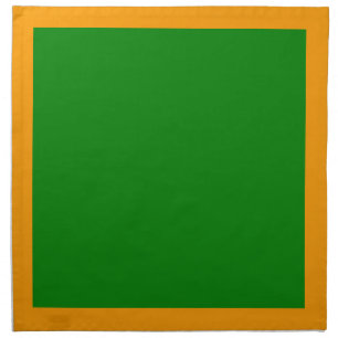 Orange and Green Napkins