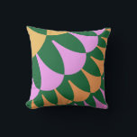 Orange and Green Scales Throw Pillow<br><div class="desc">This colorful fractal throw pillow has bright and vibrant colors such as orange, pink and green. These colorful throw pillows would be great accessories for any couch, bed or chair. Also, these throw pillows are perfect for kids and teens bedrooms because of the bright and cool colors these pillows have....</div>